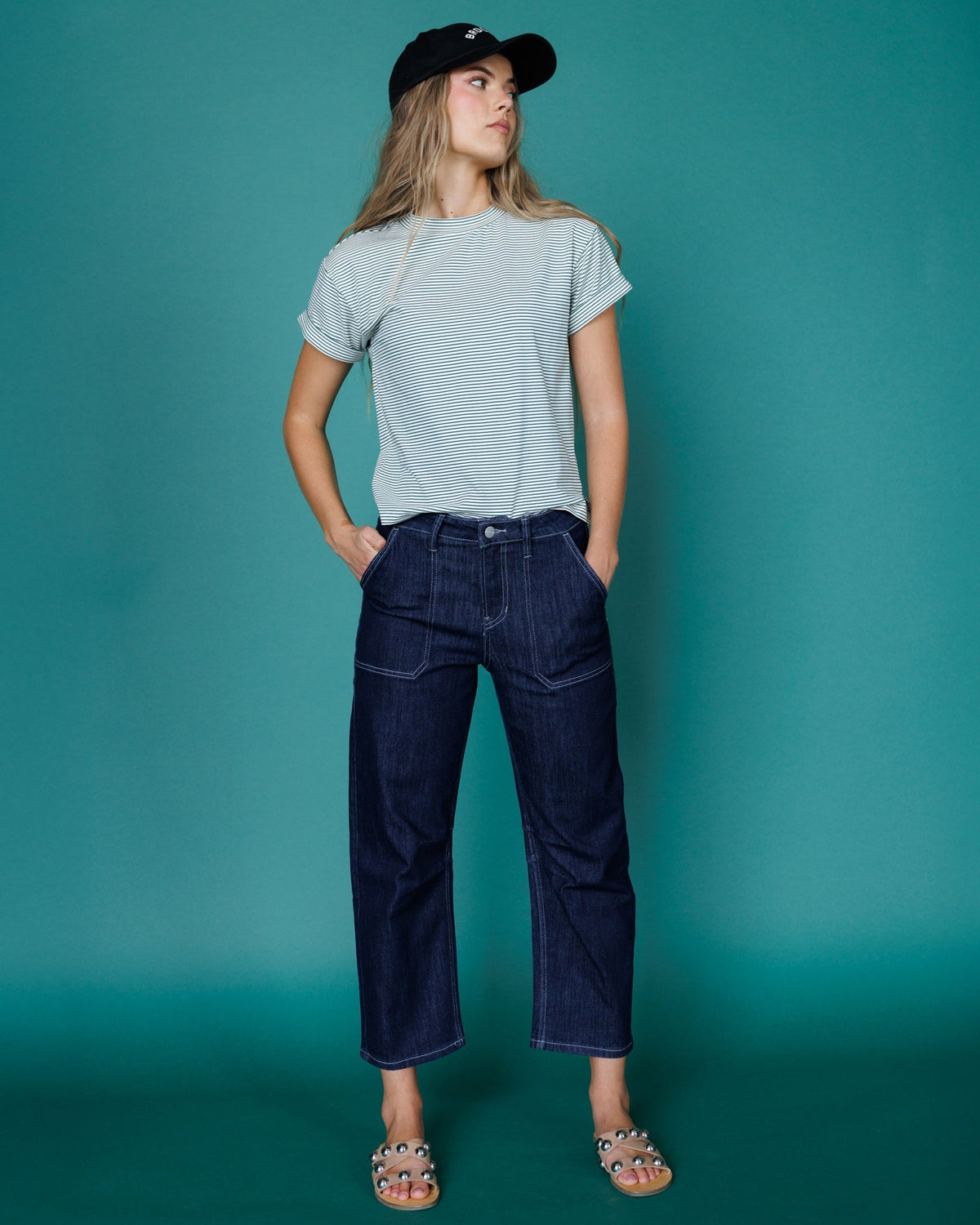 Super High Rise Barrel-Leg Jeans - Pendo Store