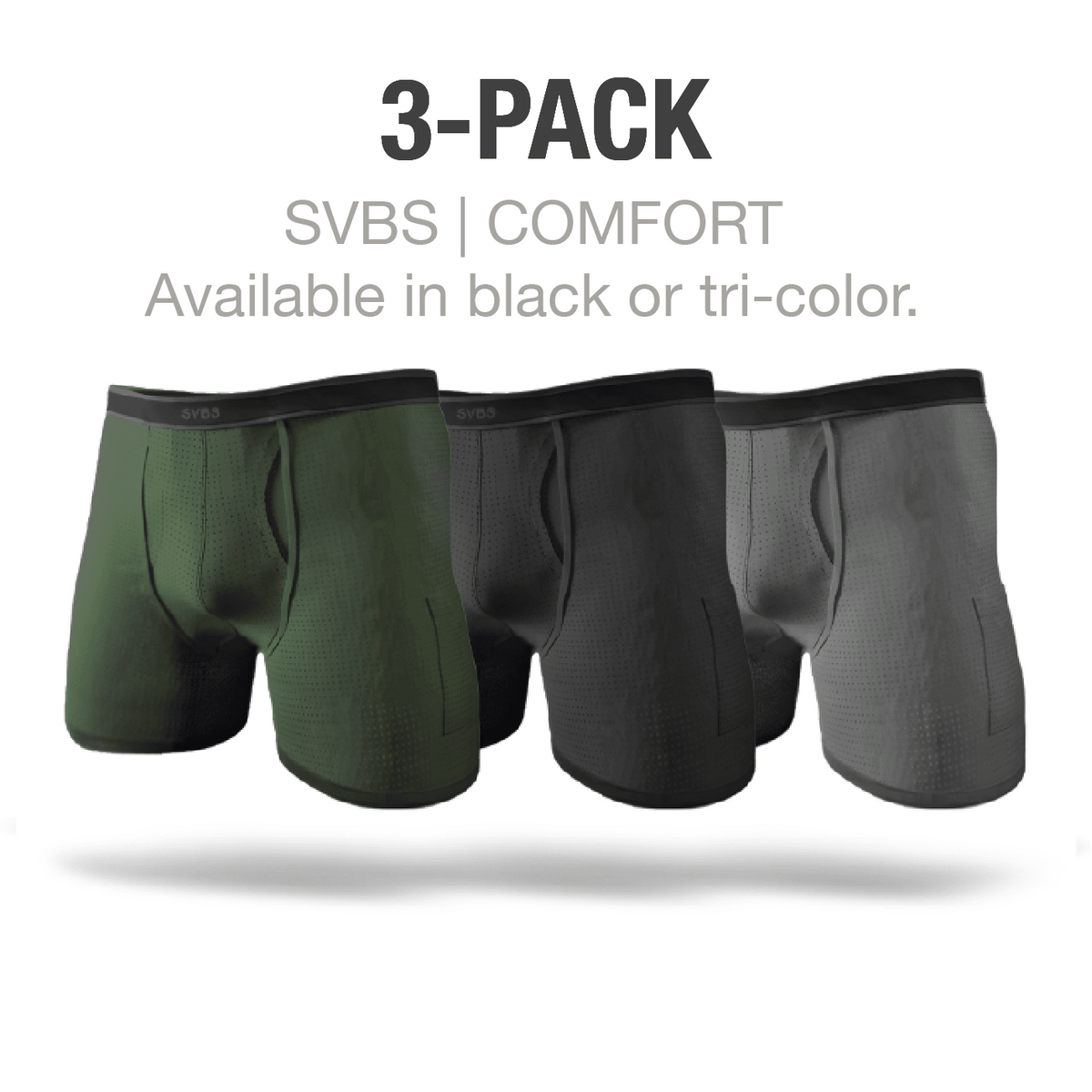 SVBS TRI-POUCH™ BOXERS | COMFORT - Pendo Store