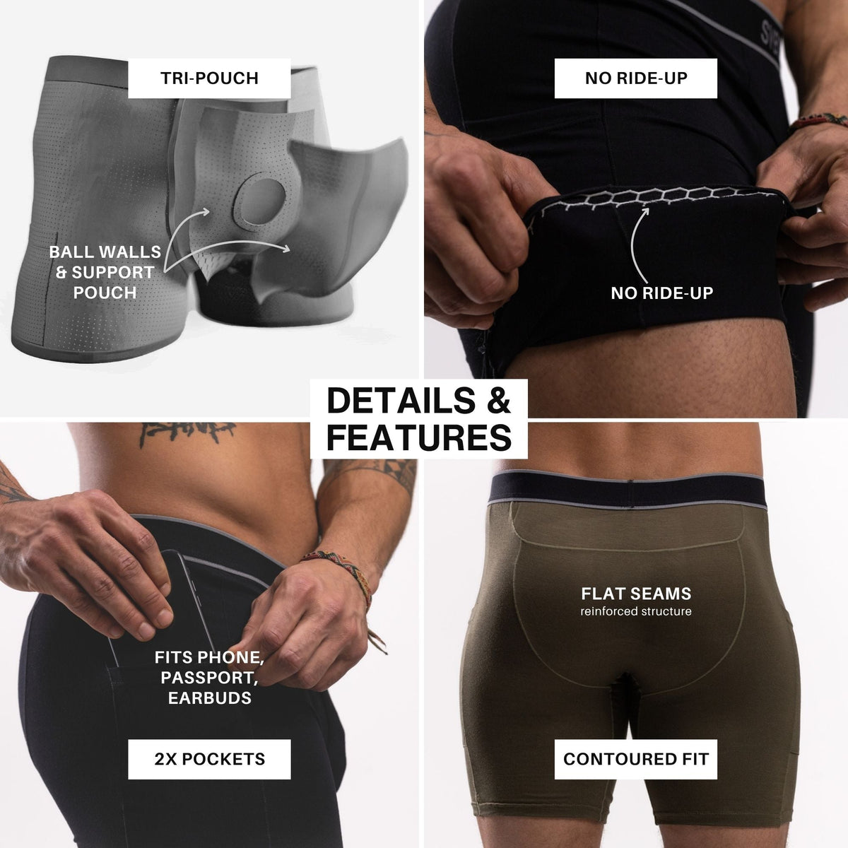 SVBS TRI-POUCH™ BOXERS | COMFORT - Pendo Store