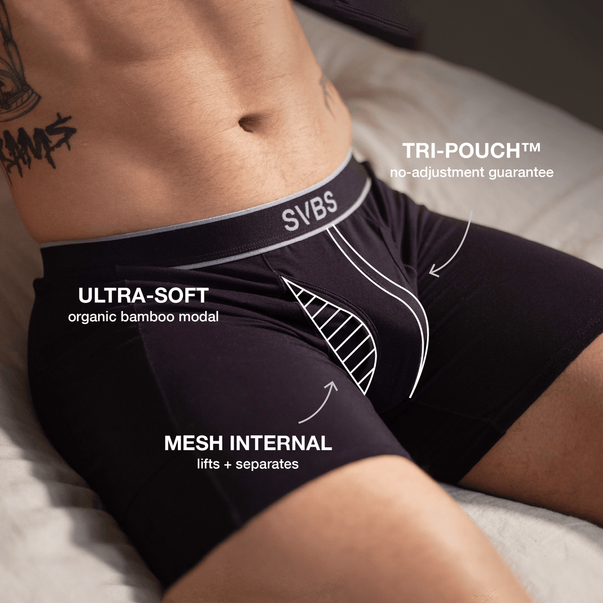 SVBS TRI-POUCH™ BOXERS | COMFORT - Pendo Store