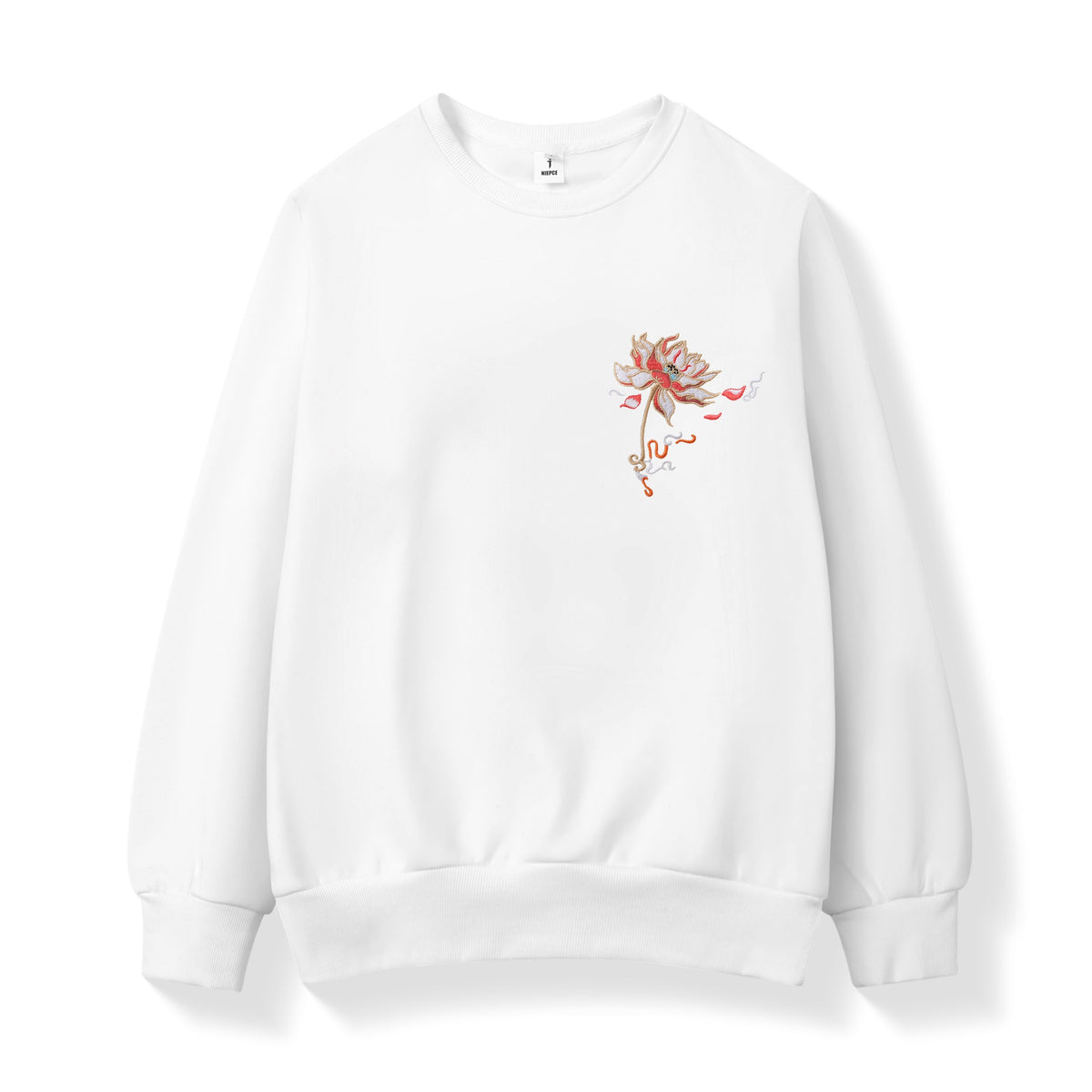 SW9010 Blue Phoenix Embroidery Sweater - Pendo Store