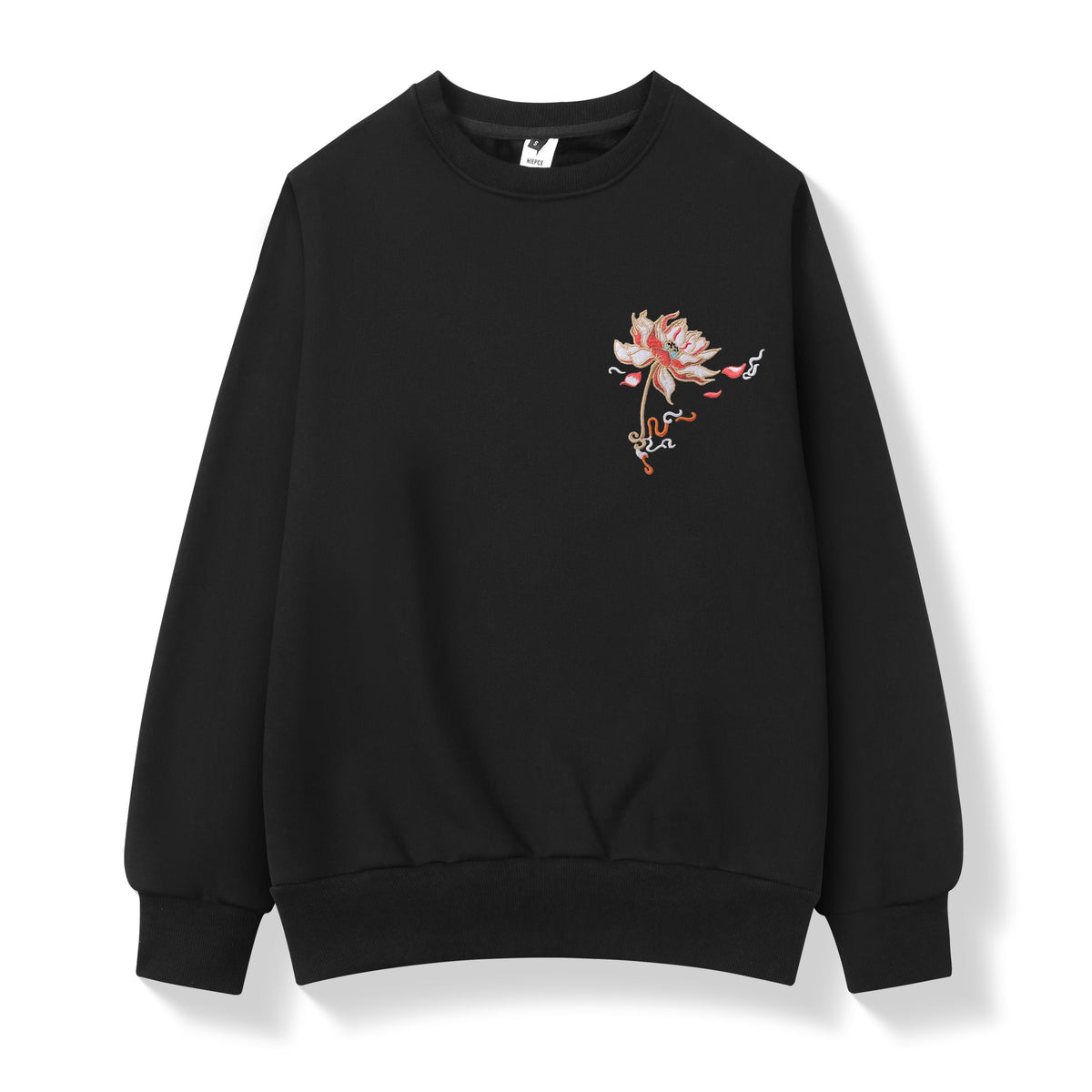 SW9010 Blue Phoenix Embroidery Sweater - Pendo Store