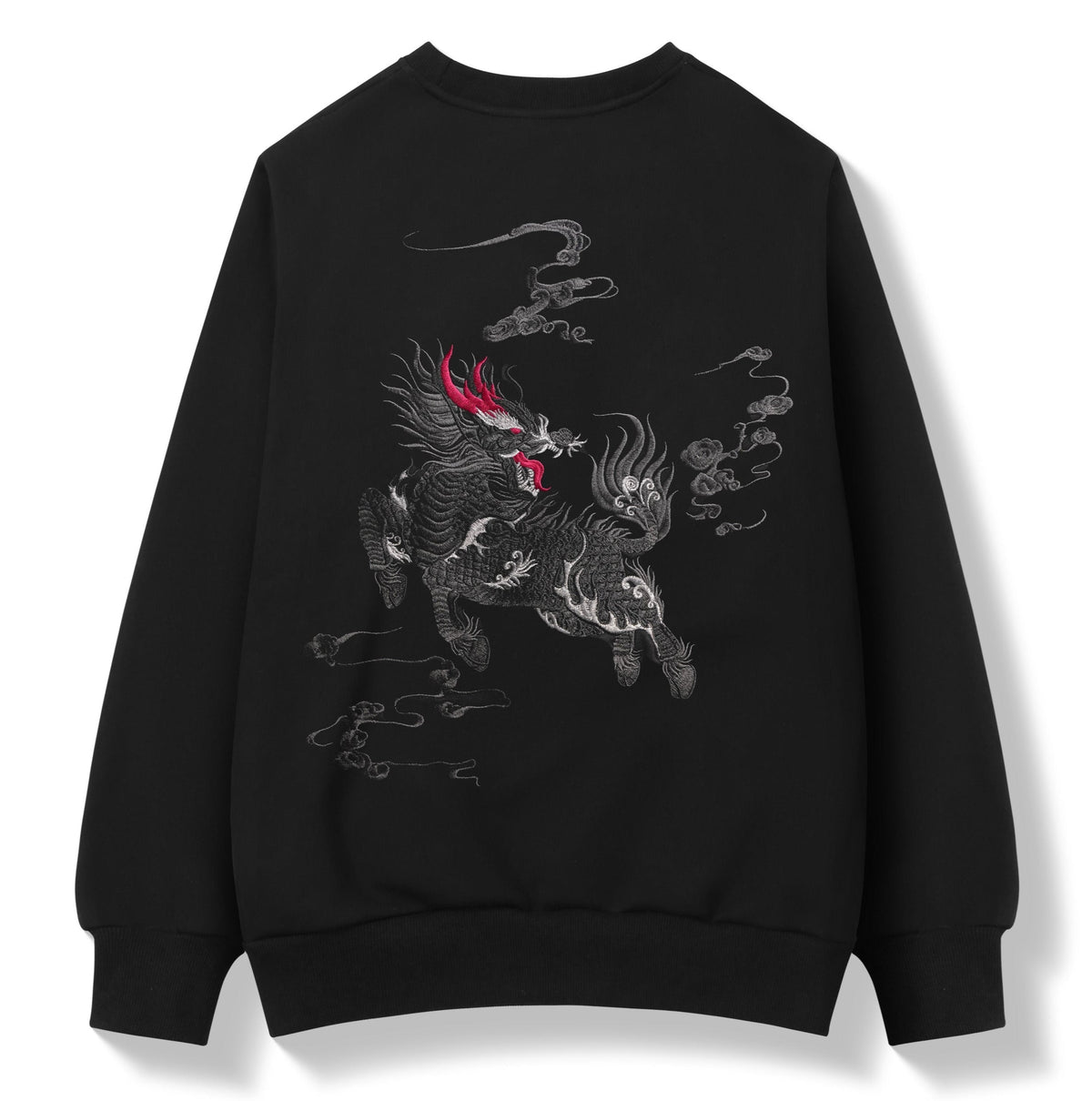 SW9102 Embroidered Kirin Sweater - Pendo Store
