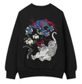 SW9977 War of Beasts Embroidered Sweater - Pendo Store