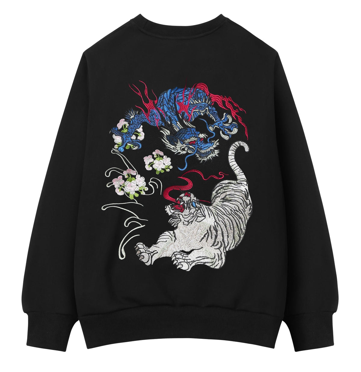 SW9977 War of Beasts Embroidered Sweater - Pendo Store