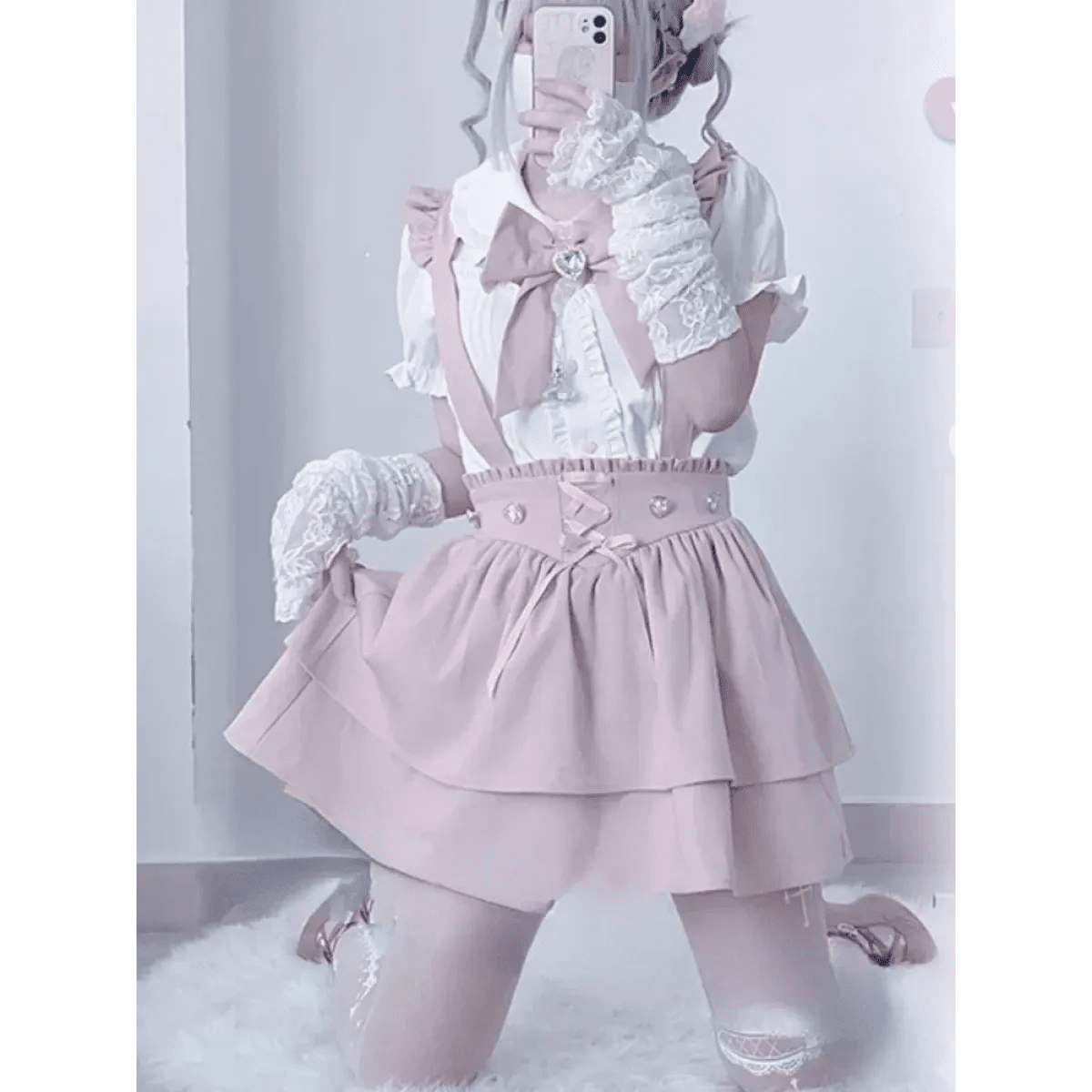 Sweet Fairy Kei Ribbon Blouse - Pendo Store