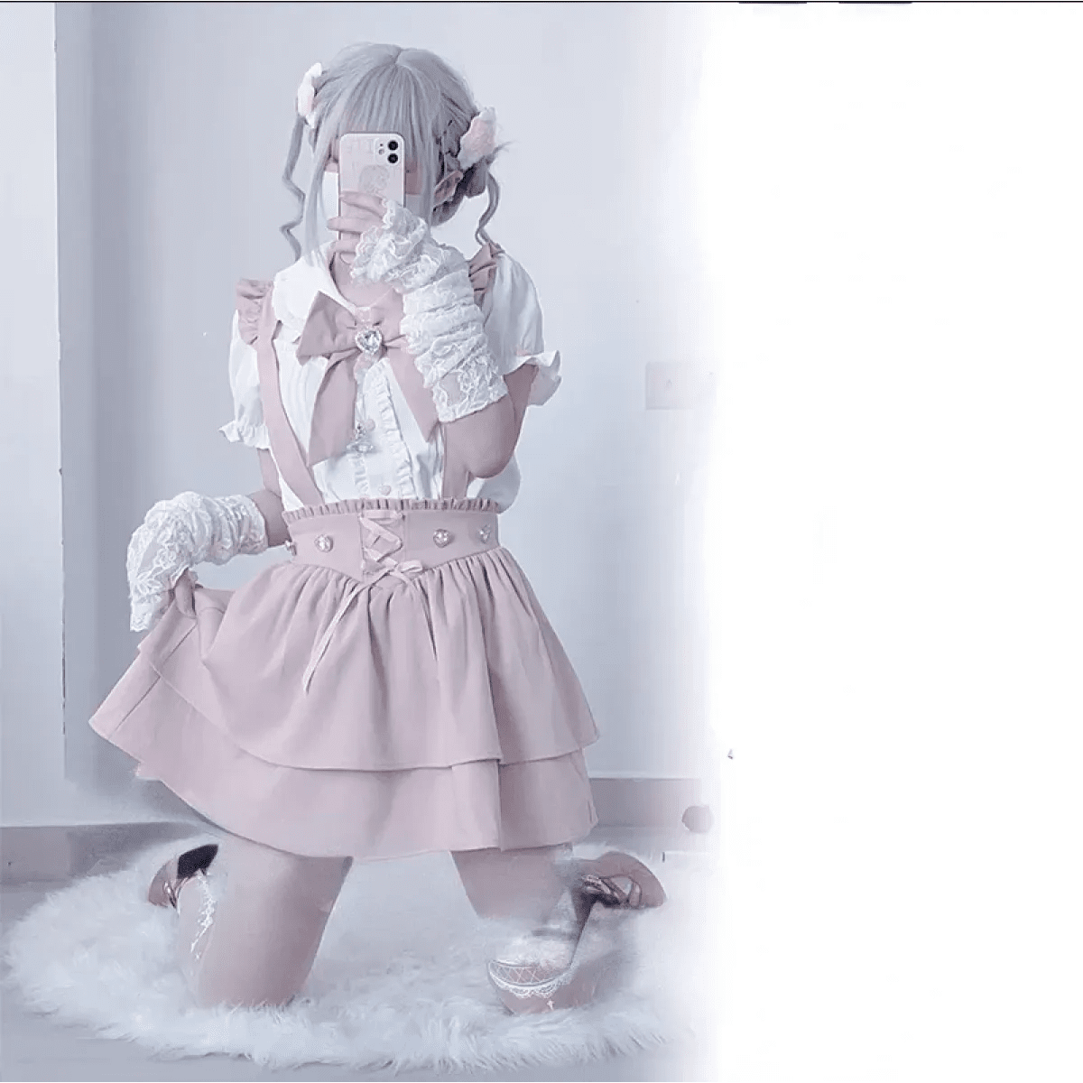 Sweet Fairy Kei Ribbon Blouse - Pendo Store