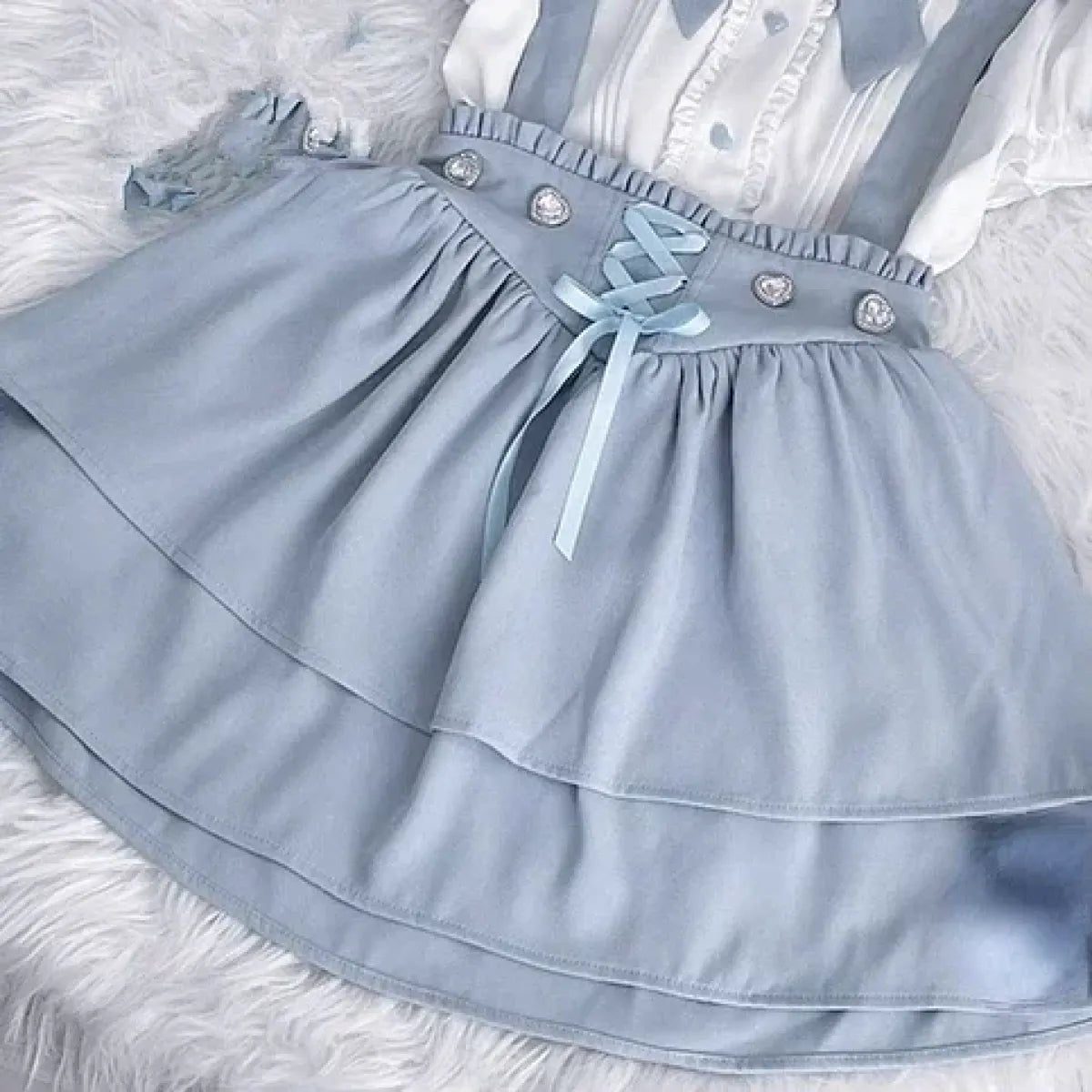 Sweet Fairy Kei Ribbon Blouse - Pendo Store
