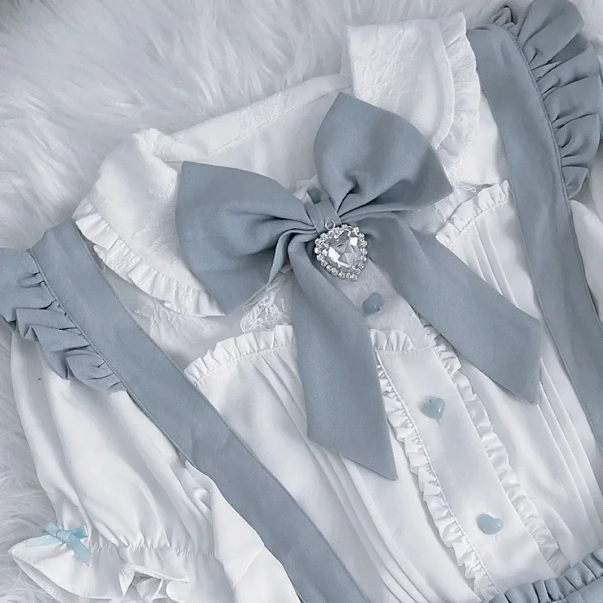 Sweet Fairy Kei Ribbon Blouse - Pendo Store