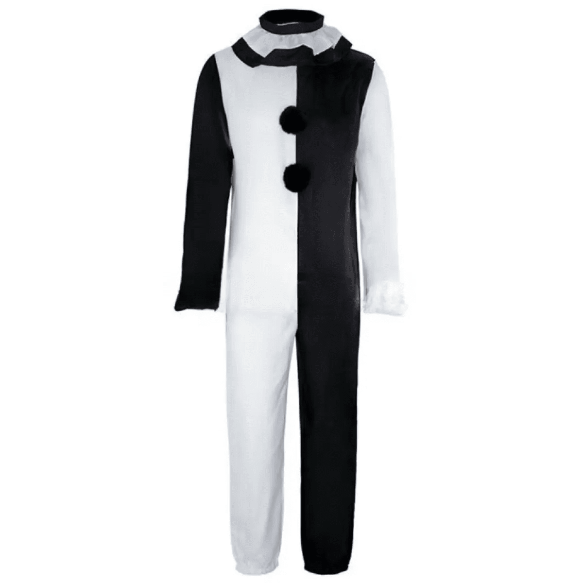 Terrifier 2 Art The Clown Cosplay Costume – Jumpsuit & Mask Halloween Set - Pendo Store