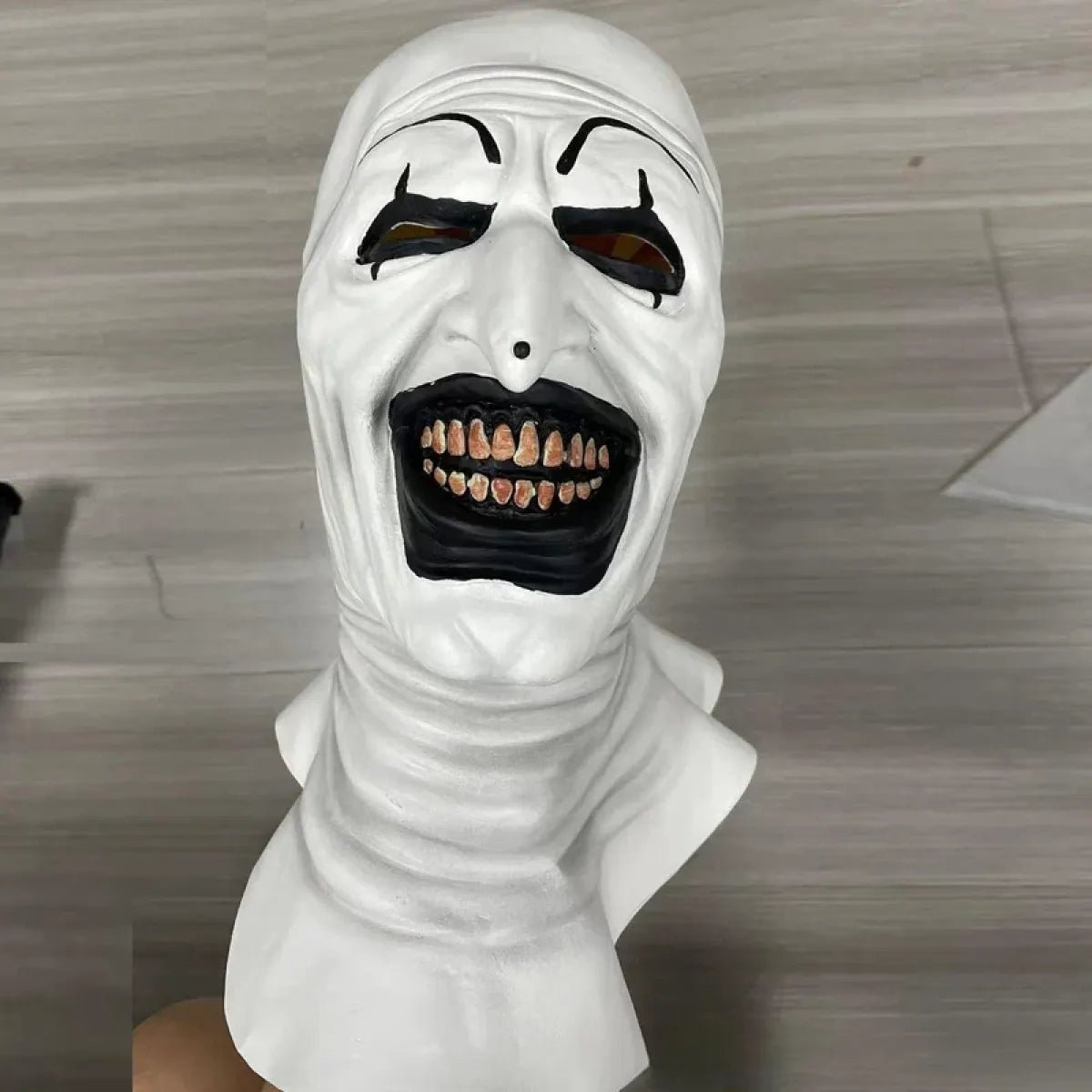 Terrifier 2 Art The Clown Cosplay Costume – Jumpsuit & Mask Halloween Set - Pendo Store