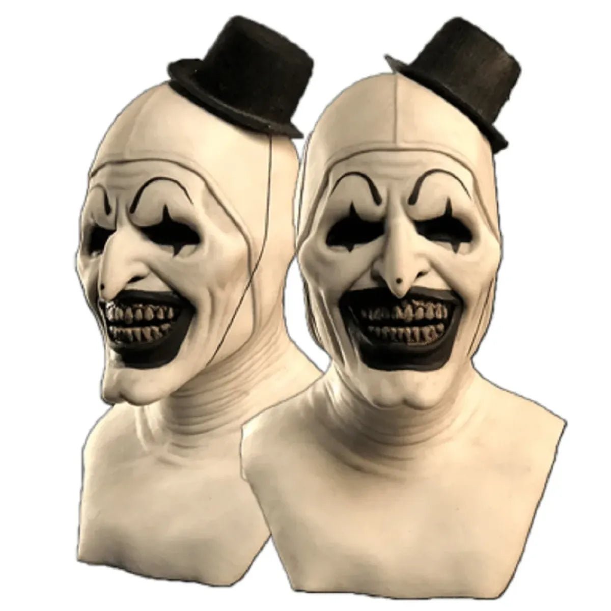 Terrifier 2 Art The Clown Cosplay Costume – Jumpsuit & Mask Halloween Set - Pendo Store