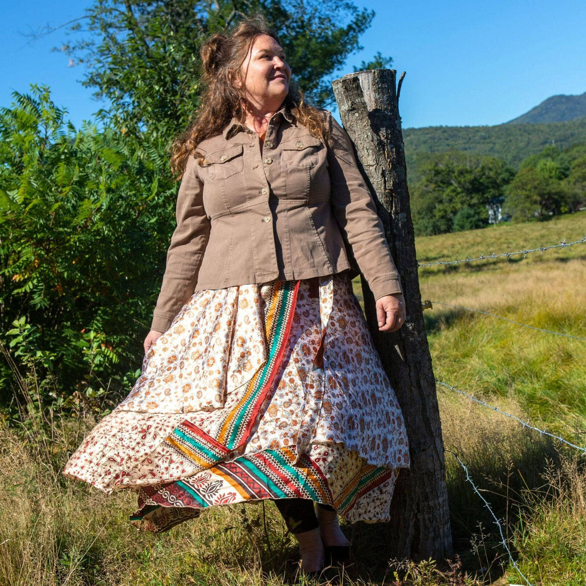 The Original Sari Wrap Skirt - Pendo Store