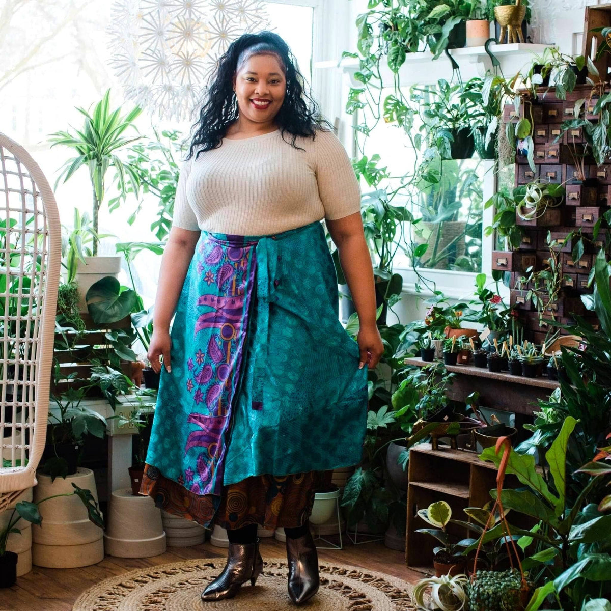 The Original Sari Wrap Skirt - Pendo Store