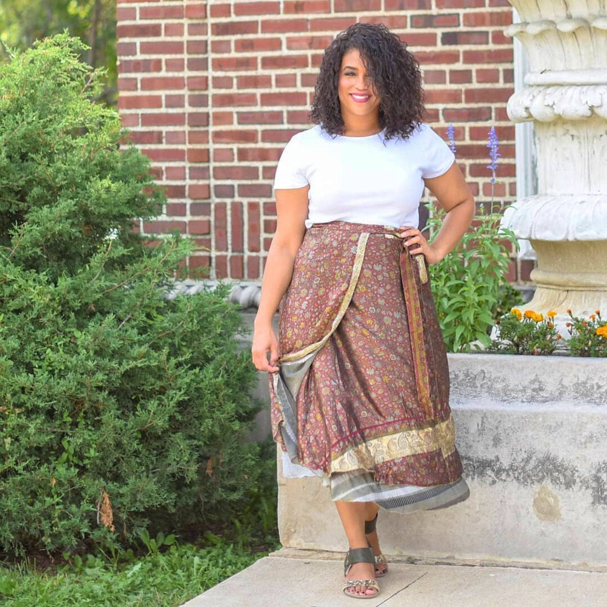 The Original Sari Wrap Skirt - Pendo Store