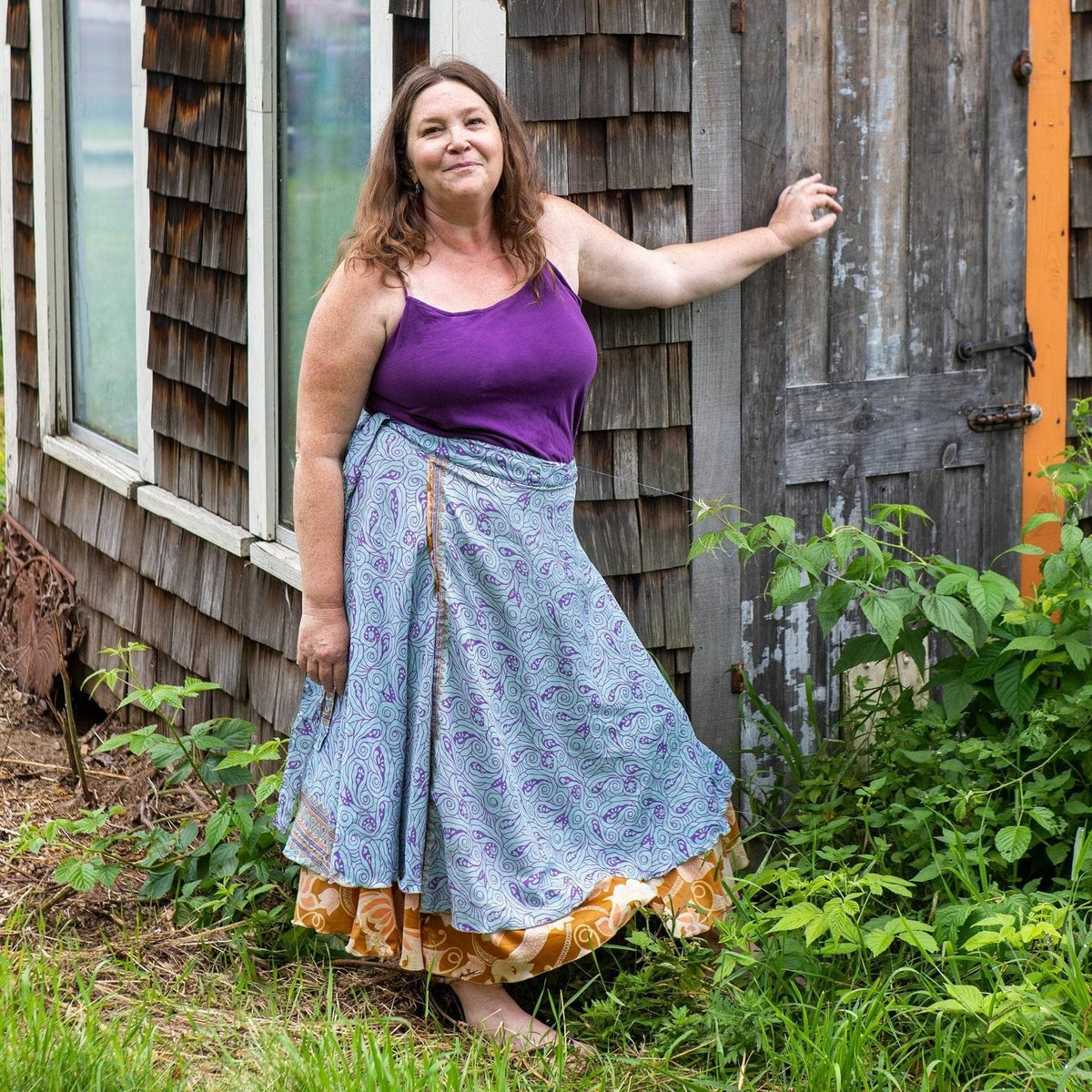 The Original Sari Wrap Skirt - Pendo Store