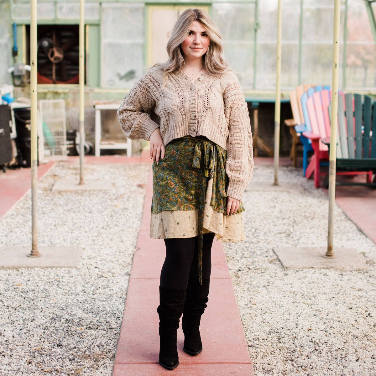 The Original Sari Wrap Skirt - Pendo Store