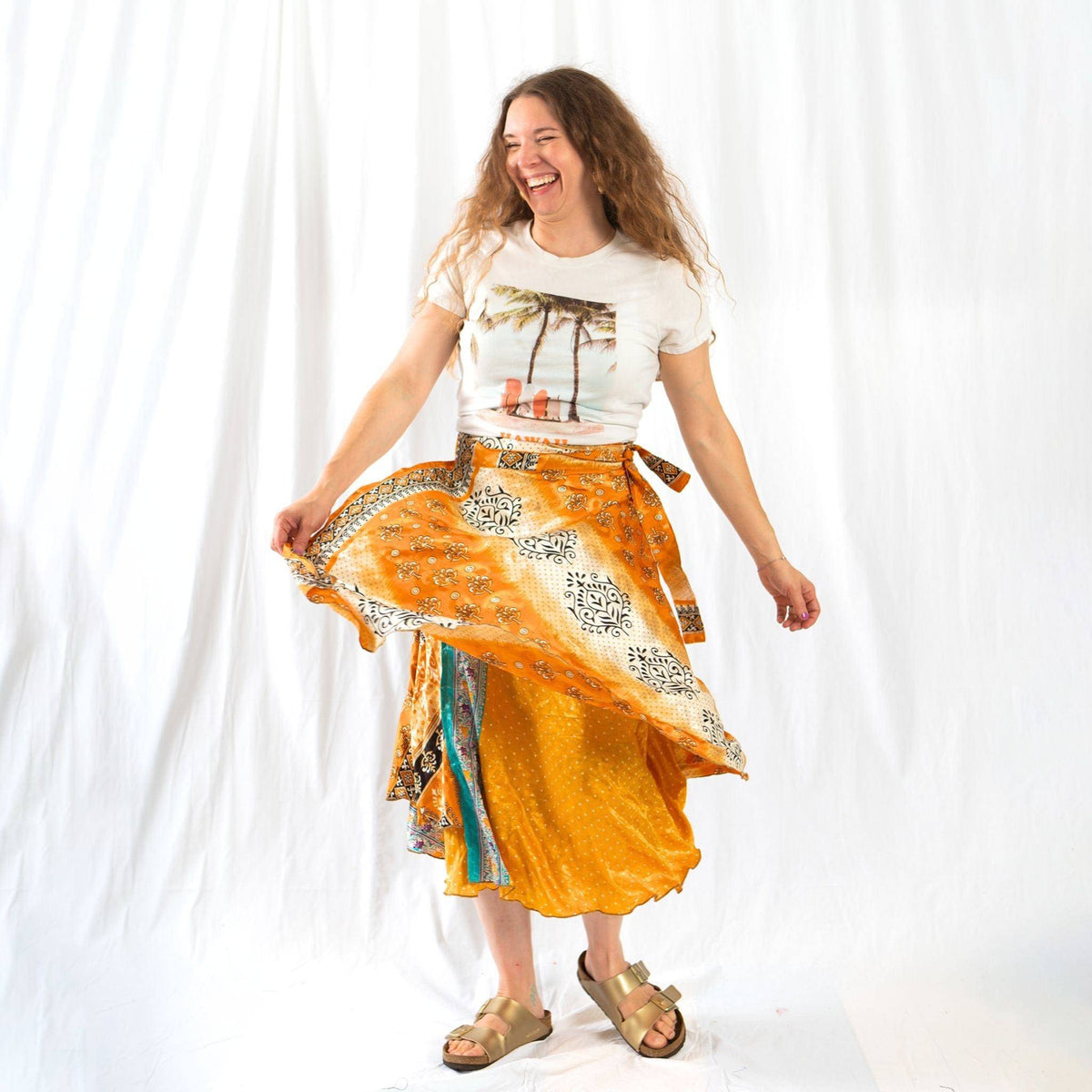 The Original Sari Wrap Skirt - Pendo Store