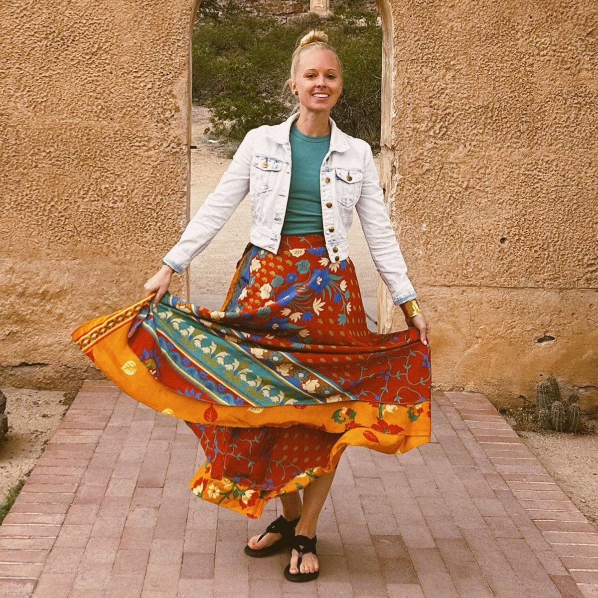 The Original Sari Wrap Skirt - Pendo Store