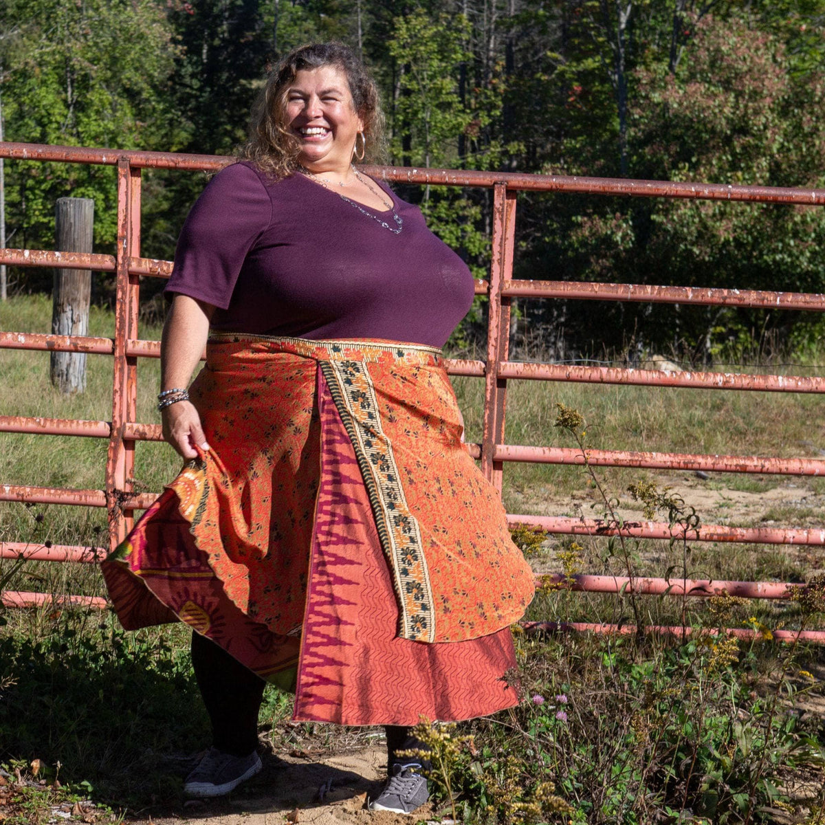 The Original Sari Wrap Skirt - Pendo Store
