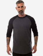 Three Quarter Sleeve Raglan Shirt - Pendo Store