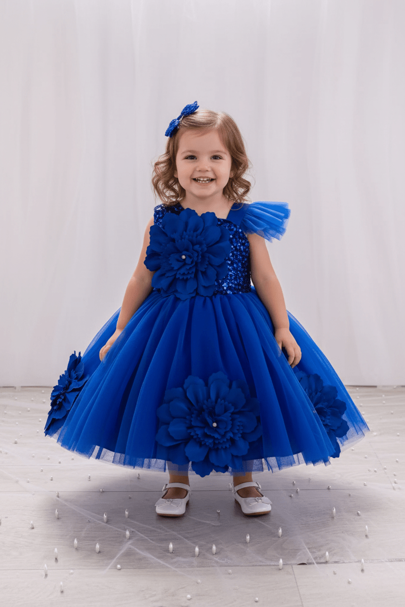 Toddler & Little Girls Birthday & Party Butterfly Dress - Pendo Store