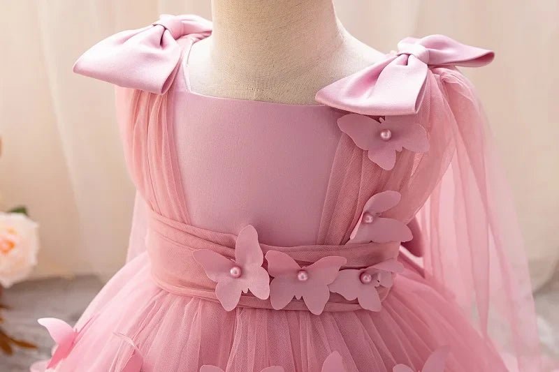 Toddler & Little Girls Birthday & Party Butterfly Dress - Pendo Store