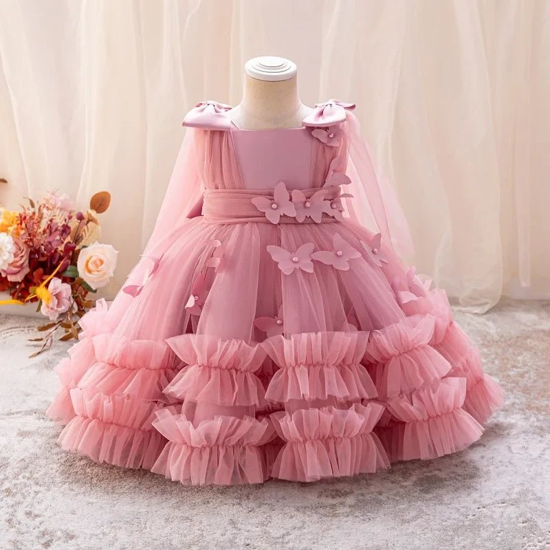 Toddler & Little Girls Birthday & Party Butterfly Dress - Pendo Store
