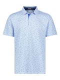Tuna Performance Polo Light Blue Navy - Pendo Store