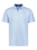 Tuna Performance Polo Light Blue Navy - Pendo Store