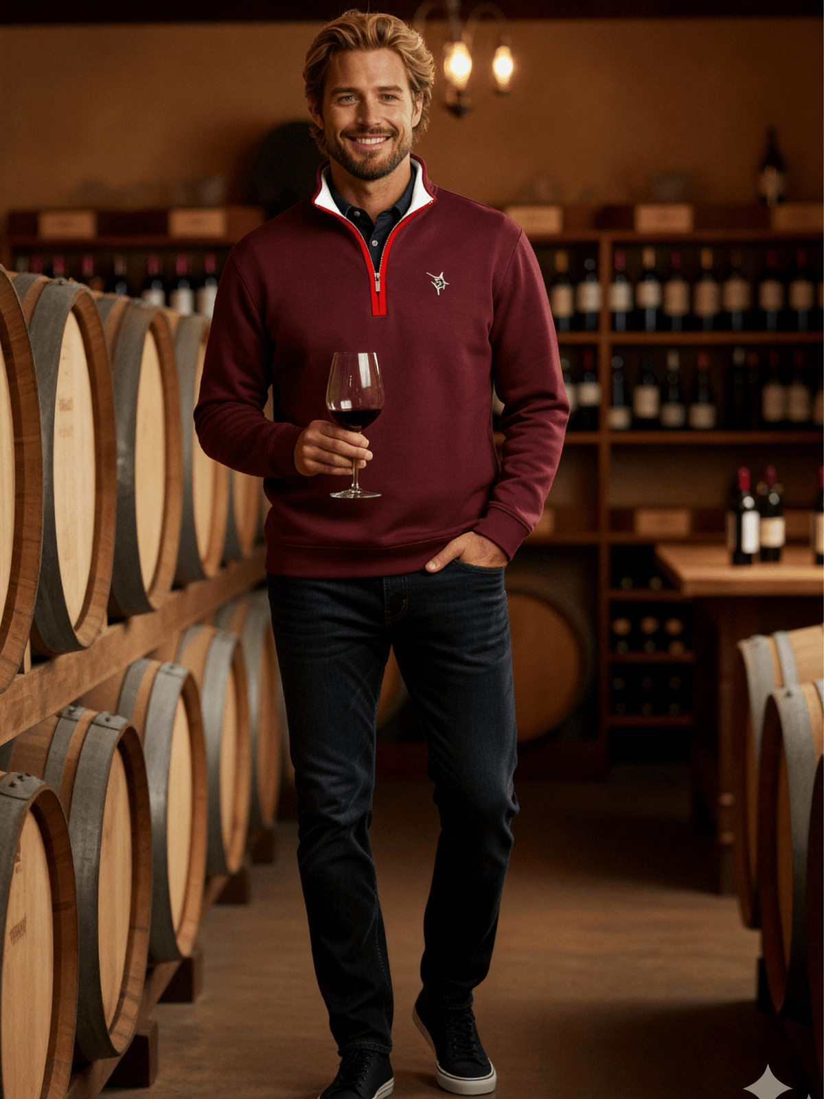 Turnberry Quarter Zip Smooth Knit - Pendo Store
