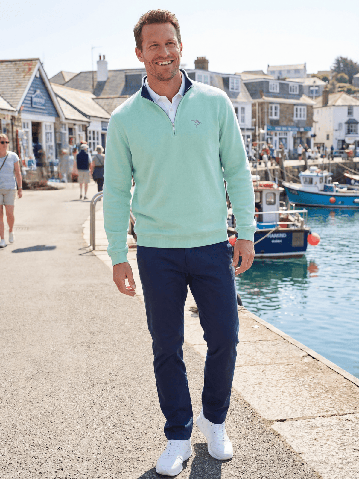 Turnberry Quarter Zip Smooth Knit - Pendo Store