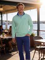 Turnberry Quarter Zip Smooth Knit - Pendo Store