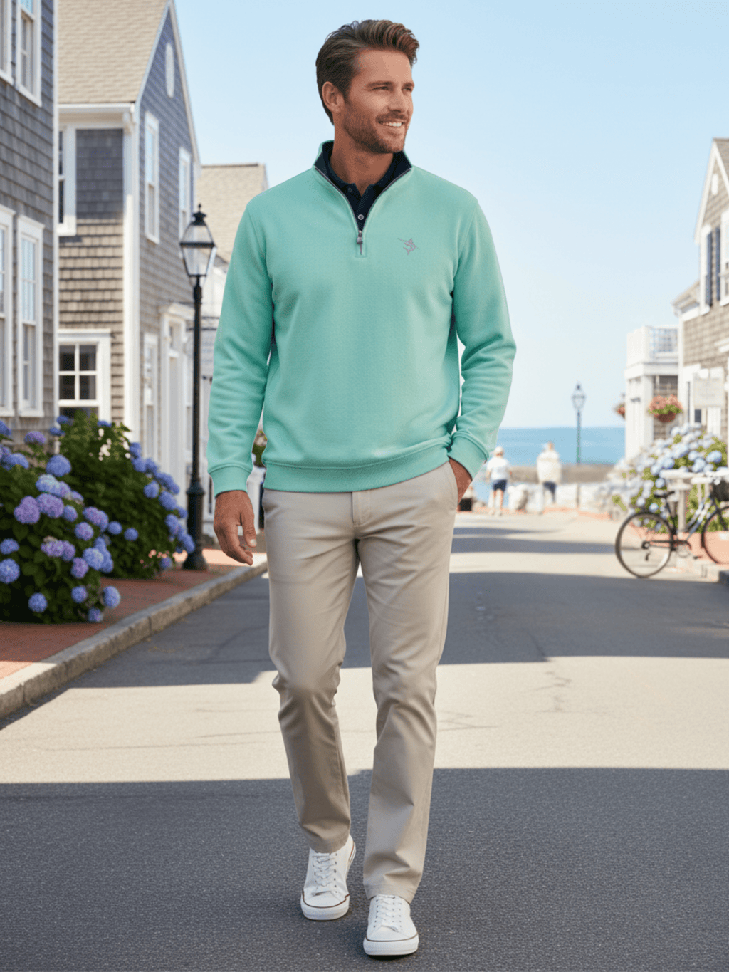 Turnberry Quarter Zip Smooth Knit - Pendo Store