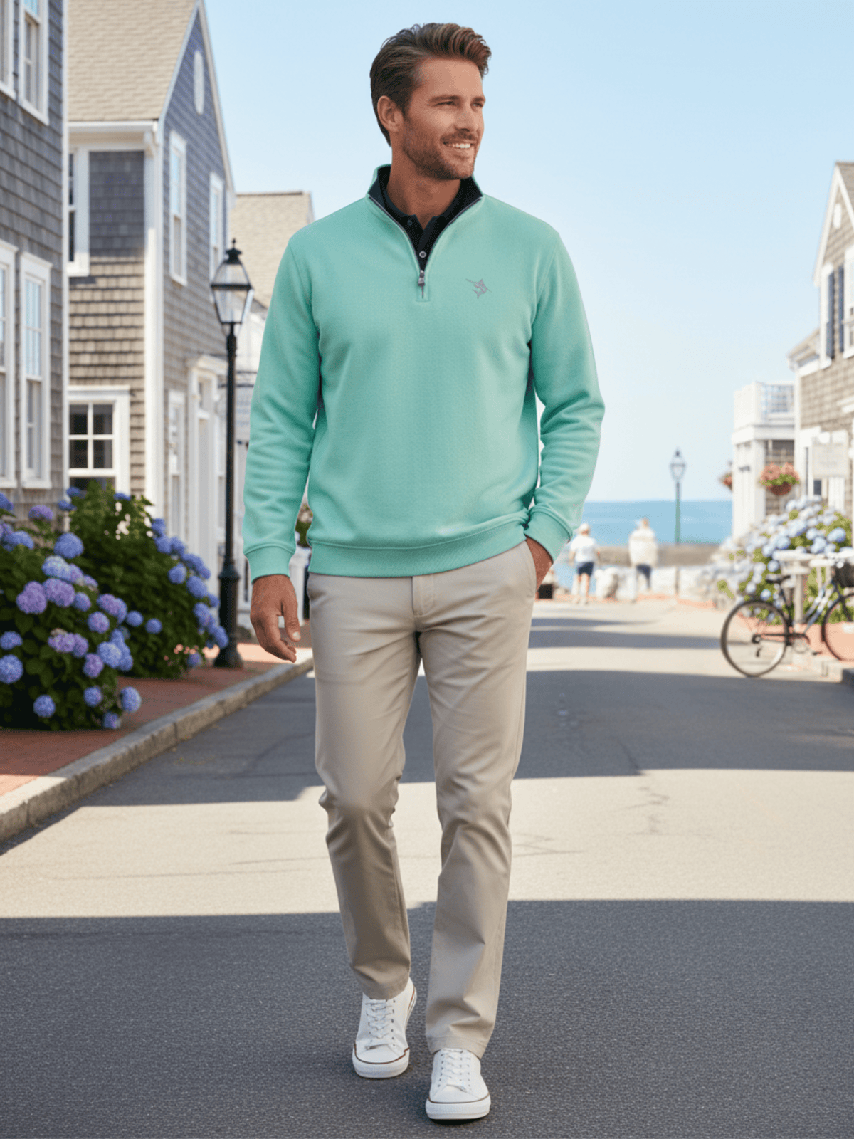 Turnberry Quarter Zip Smooth Knit - Pendo Store