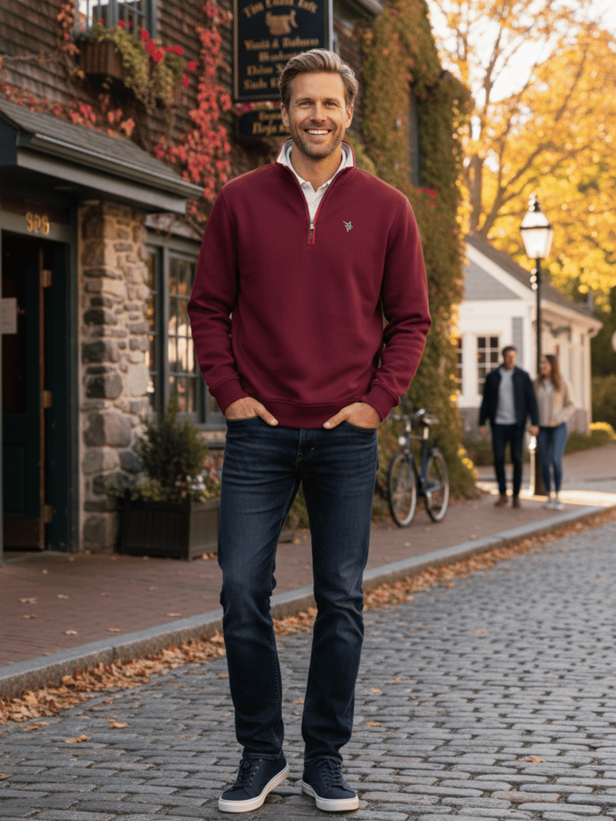 Turnberry Quarter Zip Smooth Knit - Pendo Store