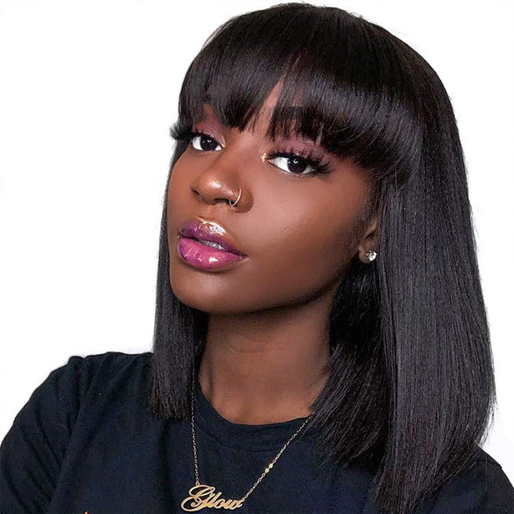 Unice Hair Full Machine Human Hair Wigs For Black Women - Pendo Store