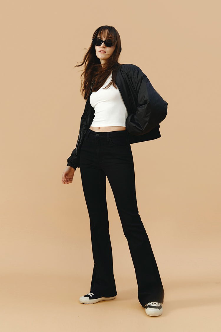 Vintage High Rise Flare LALA Jeans HJ186 - Pendo Store