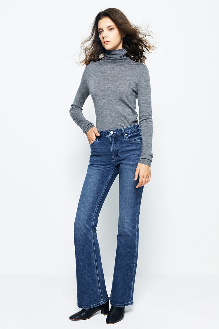 Vintage High Rise Flare LALA Jeans HJ186 - Pendo Store