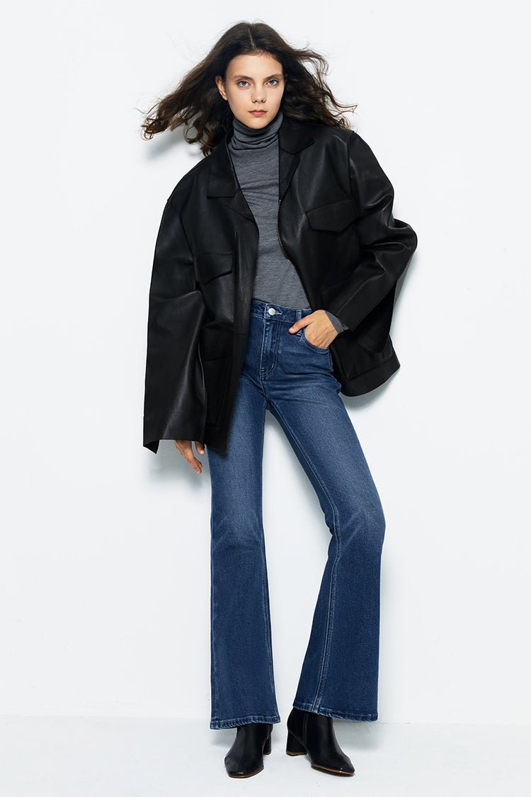 Vintage High Rise Flare LALA Jeans HJ186 - Pendo Store