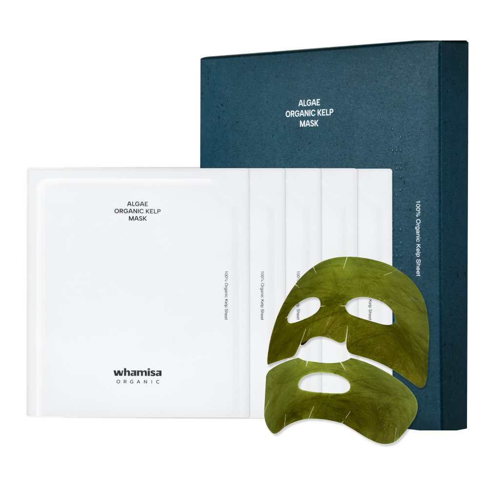 whamisa Organic Algae Kelp Mask 5ea - Pendo Store