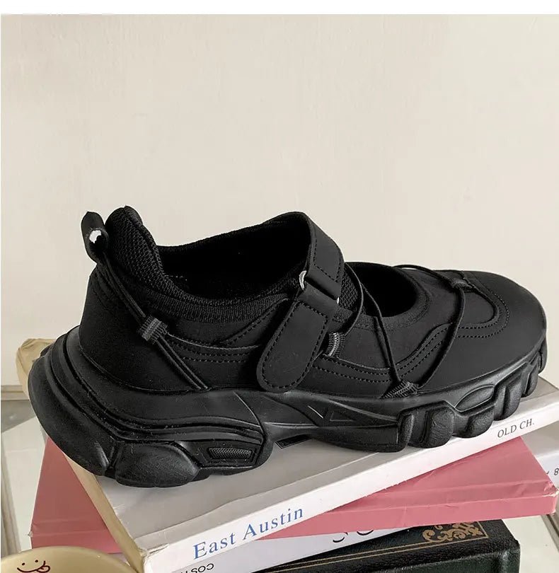 White Platform Casual Sneakers - Pendo Store