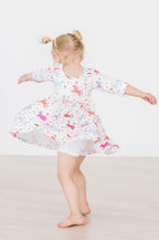 White Twirl Shorts - Pendo Store