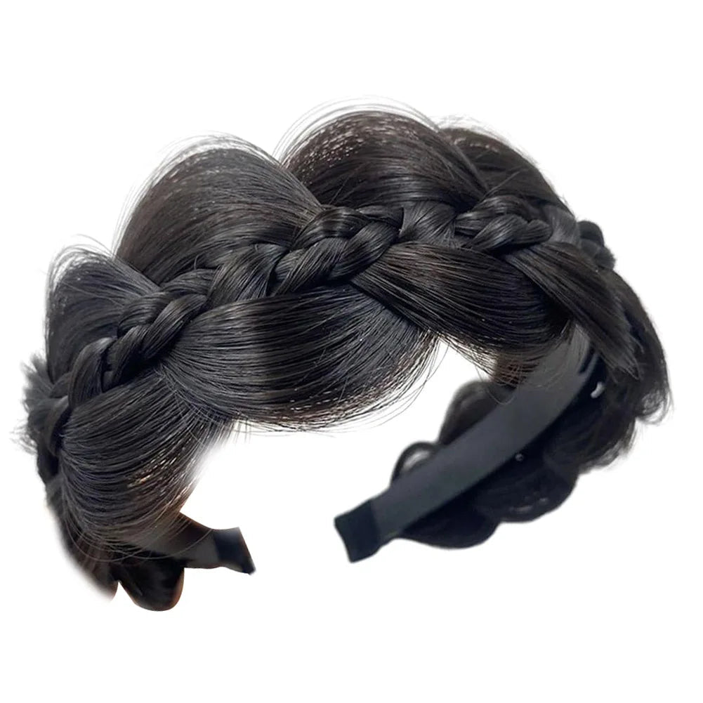 Wide Braided Retro Headband - Pendo Store