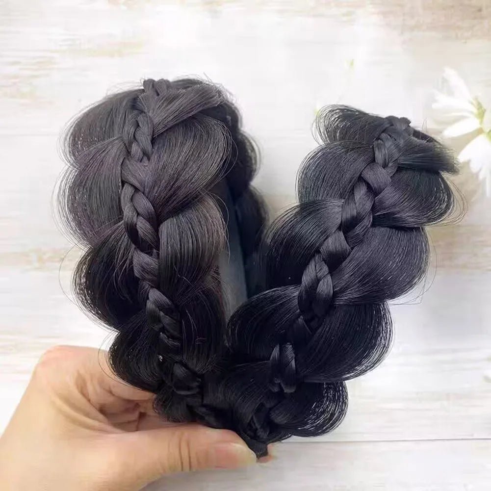 Wide Braided Retro Headband - Pendo Store