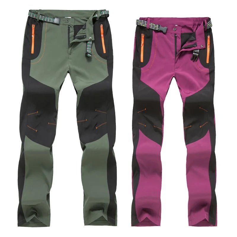 Women Spring Summer Hiking Thin Stretch Pants Sport Outdoor Fishing Climbing Trekking Camping Trousers Quick Dry Female Pants - Pendo Store
