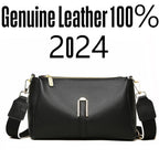 Women's Bag Handbag Fashion Female Messenger Phone Bag 2024 Luxury Cow Leather Women Shoulder Crossbody Bag - Pendo Store
