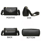 Women's Bag Handbag Fashion Female Messenger Phone Bag 2024 Luxury Cow Leather Women Shoulder Crossbody Bag - Pendo Store
