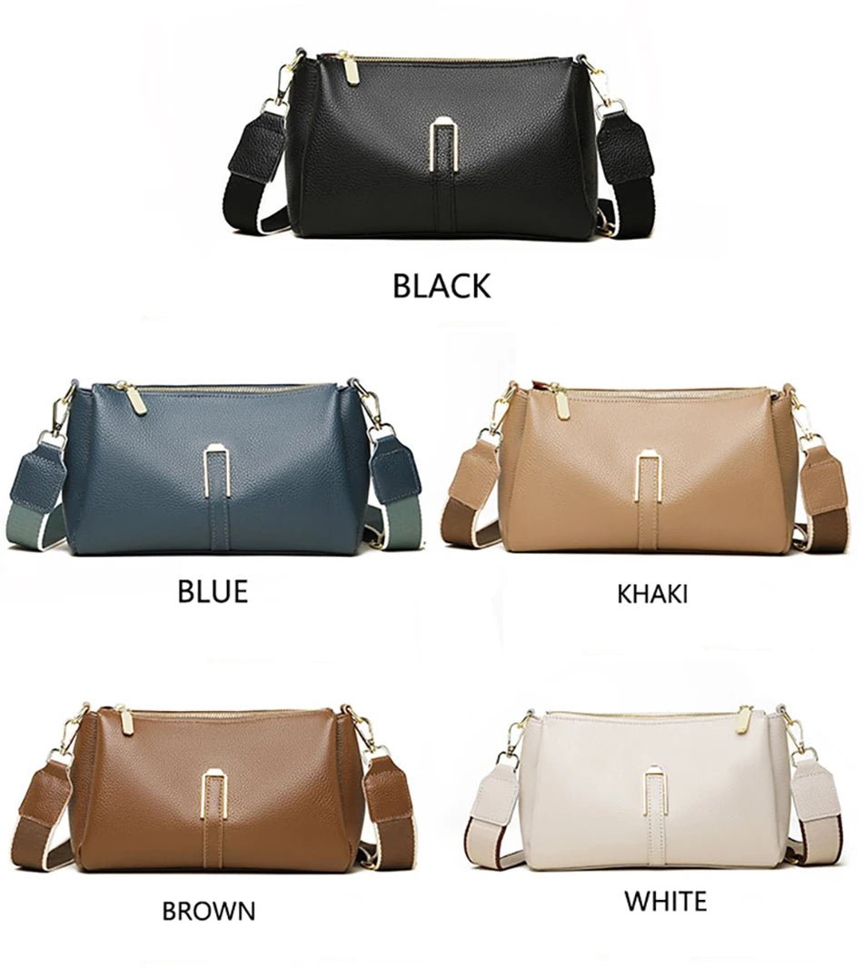 Women's Bag Handbag Fashion Female Messenger Phone Bag 2024 Luxury Cow Leather Women Shoulder Crossbody Bag - Pendo Store