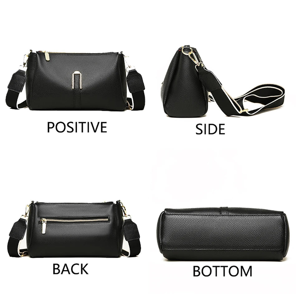 Women's Bag Handbag Fashion Female Messenger Phone Bag 2024 Luxury Cow Leather Women Shoulder Crossbody Bag - Pendo Store
